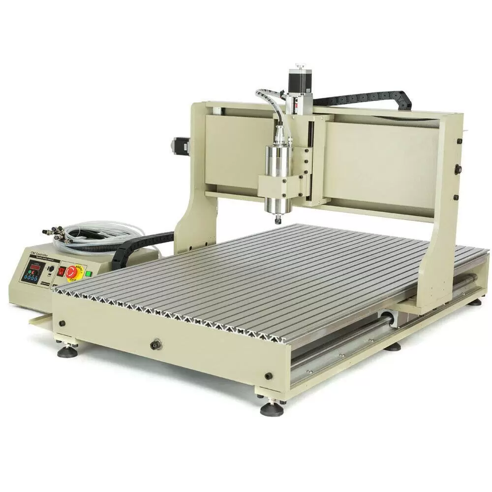 Komplette Graviermaschine Router Maschine Komplette kit 6090 Fräser 4Axis + 1.5 kW Spindelmotor + VFD + USB-Anschluss Metall Holzstecher + Werkzeugsensor professionelle Fräsmaschine
