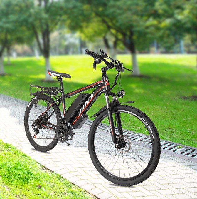 26 Zoll Elektrofahrrad, 21 Gänge, CE-Zertifizierung, 25 km/h, 250 W Motor, 36 V Lithiumbatterie, 10 Ah, 35 km Ausdauer