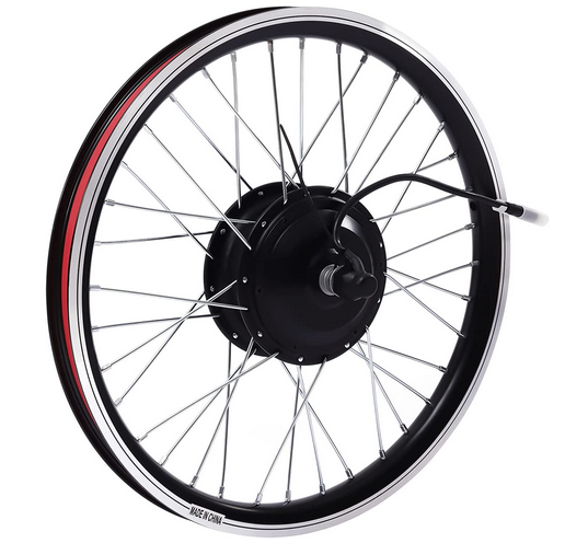 CNCEST Electric Bike Conversion Kit Vorderrad Motor Elektrofahrrad Umrüstsatz E-Bike Kit Hub Motor 350W 36V 20"