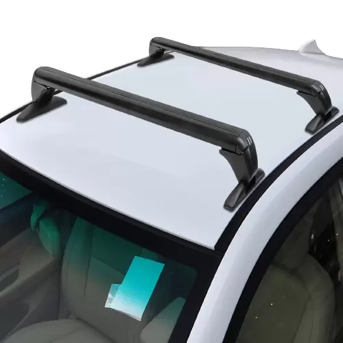 Dachträger Aluminium Dachgepäckträger Auto 2-teiliger Universal Kreuzschienen  Relingträger