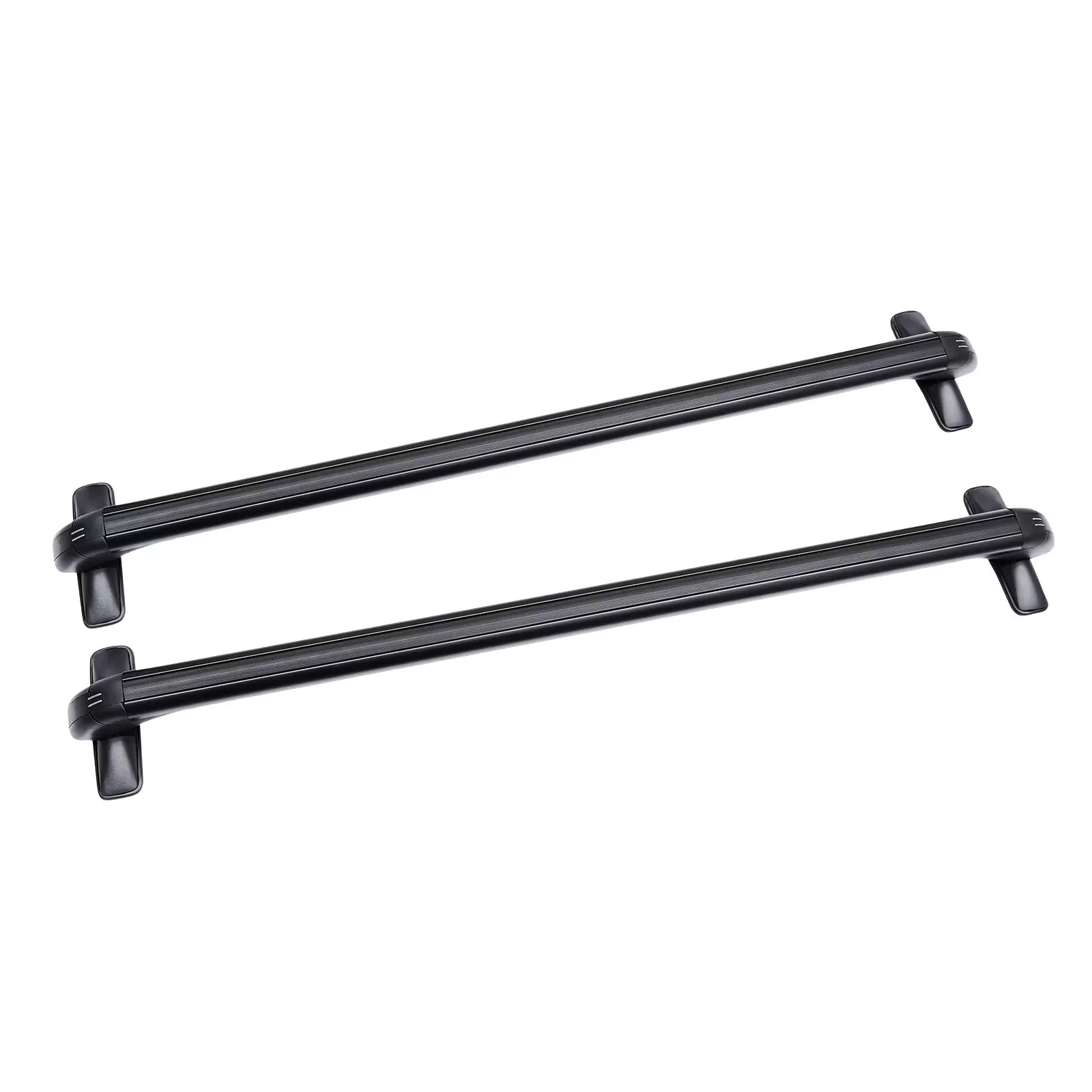 Dachträger Aluminium Dachgepäckträger Auto 2-teiliger Universal Kreuzschienen  Relingträger