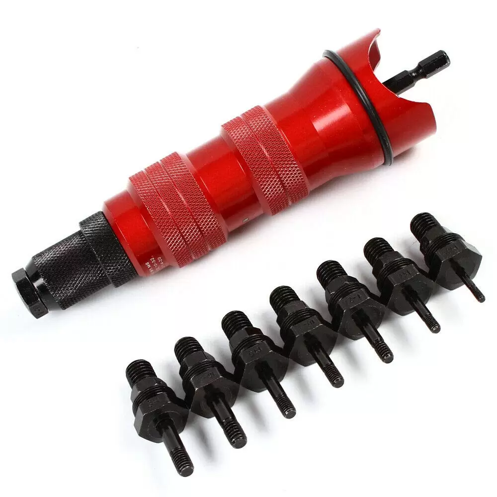 Profi Nietgerät Nietmuttern Aufsatz 3.2-6,0mm Bohrmaschine Profi Nietgerät Nietmuttern Aufsatz 3.2-6,0mm Bohrmaschine