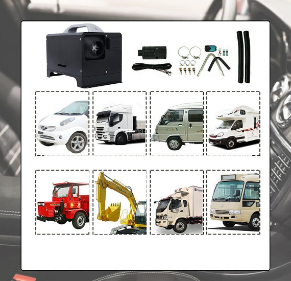 5KW 12V Diesel Standheizung Luftheizung LCD Schalter Für LKW Bus Caravan