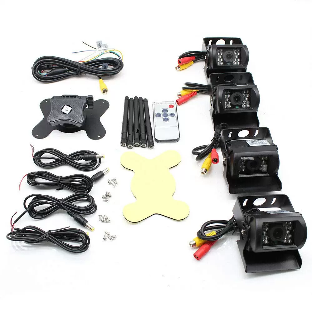 4+ 7 Zoll Drahtloser Monitor 15M Nachtsichtweit Auto Monitor Rückansicht Set Nachtsicht Kamera 4+ 7 Zoll Drahtloser Monitor 15M Nachtsichtweit Auto Monitor Rückansicht Set Nachtsicht Kamera