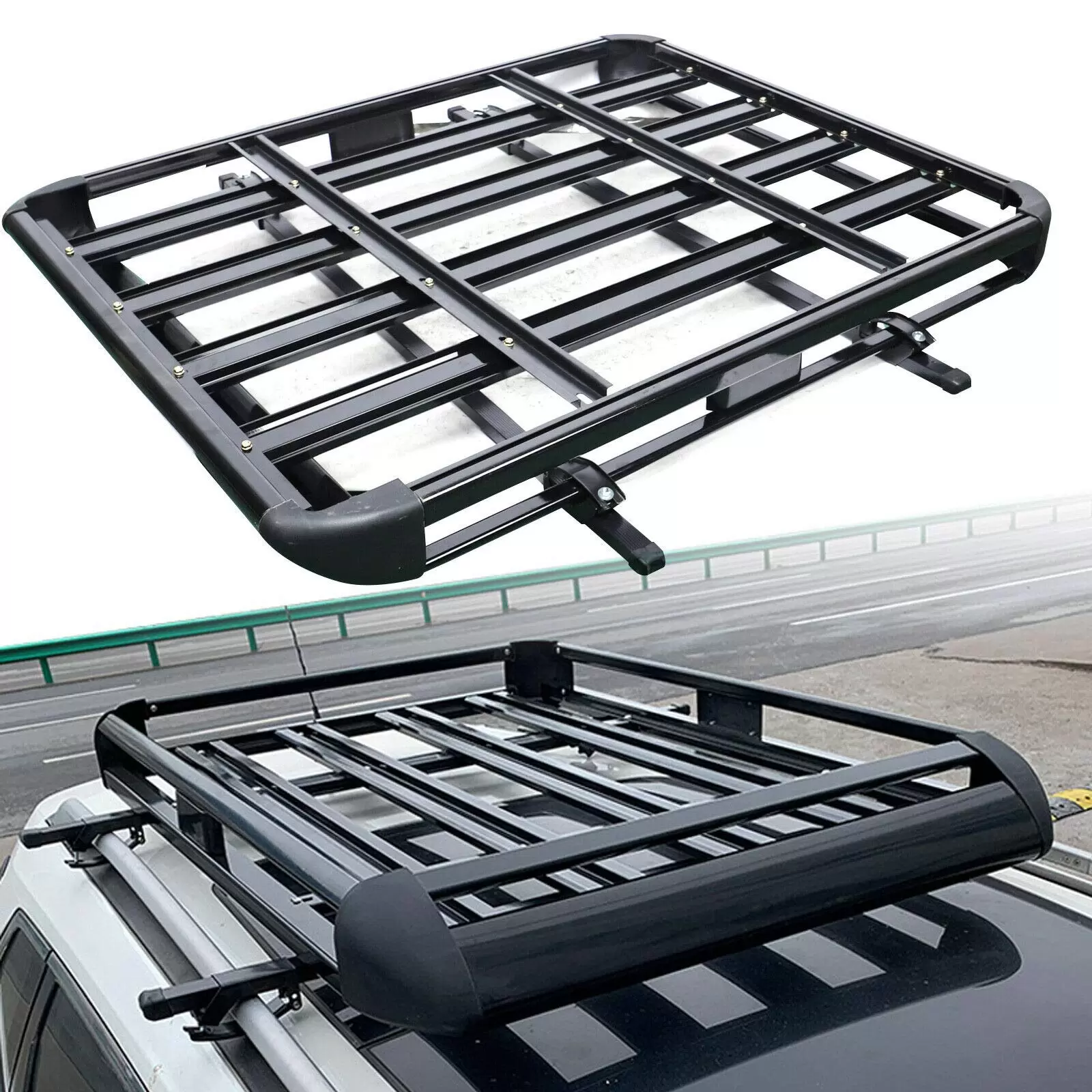 127 x 97 cm Auto gepäckträger Dachträger Die maximale Belastung 68 kg Gepäckkorb Metall
