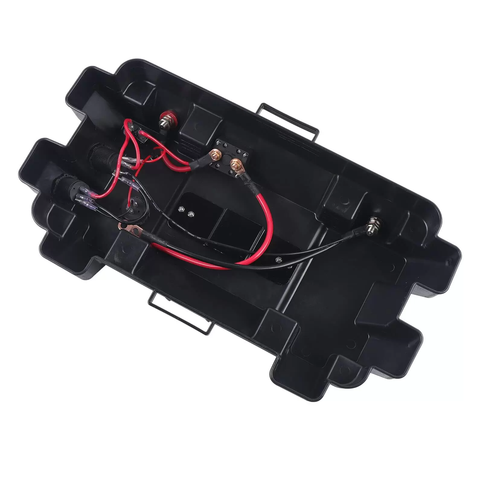 Batteriekasten Batterie Kasten Box für Boot Bootsmotor Doppelte USB Ladeanschluss Batteriekasten Batterie Kasten Box für Boot Bootsmotor Doppelte USB Ladeanschluss