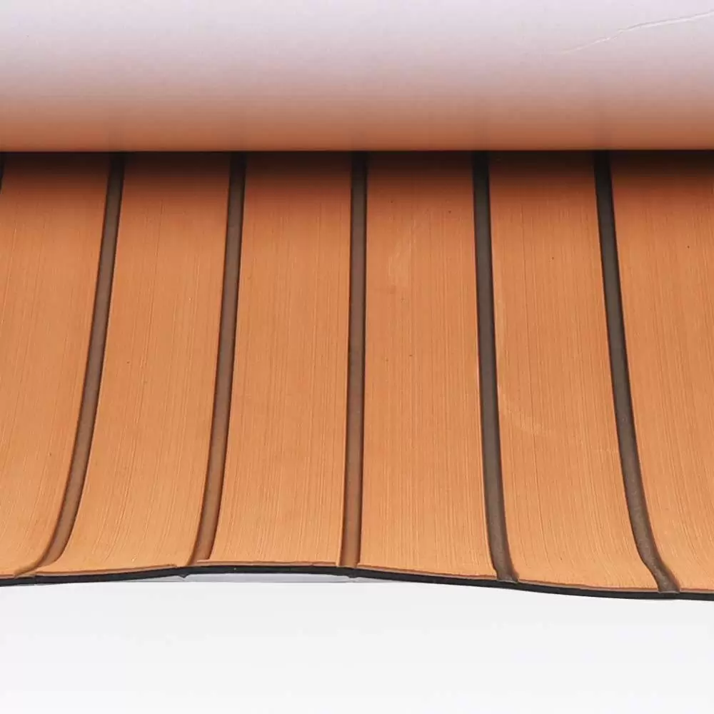 CNCEST 2400 * 900 * 6mm Eva Schaum Bodenbelag Fußboden Selbstklebend Mat Yacht Boot Decking