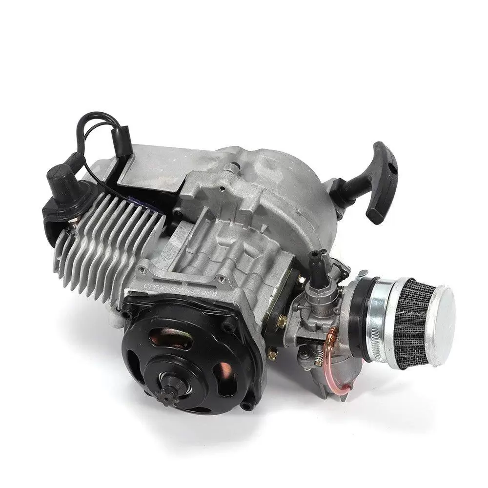 Mini Motor 2-Takt 47/49CC Dirt Bike Cross Pocketbike ATV Quad Getriebe Vergaser