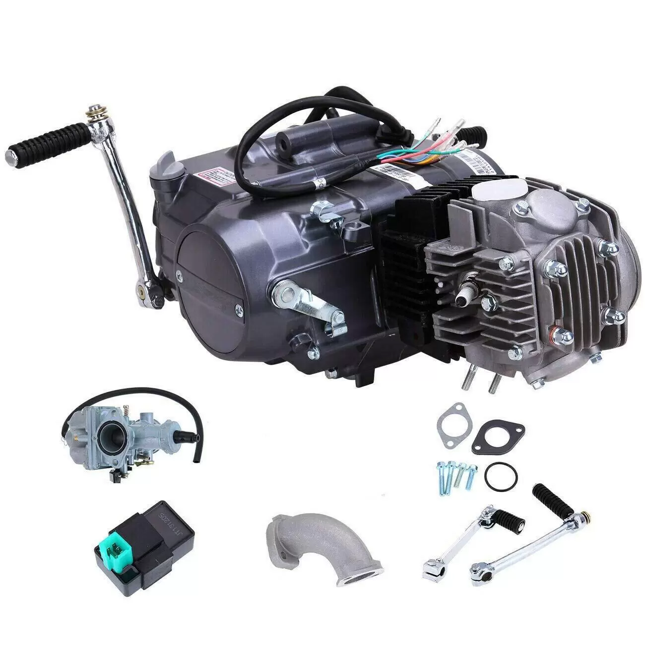 125CC 4-Takt Motor Getriebemotor Manuelle Luftgekühlt Motor