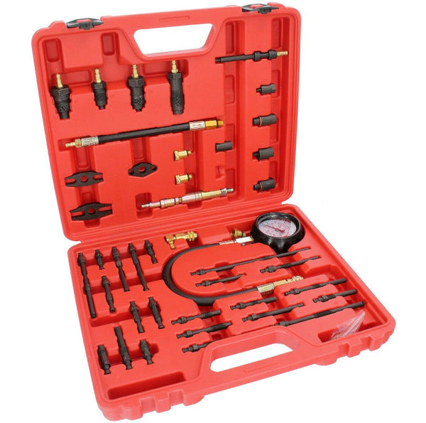 Kompressionstester Diesel Benzin Motoren Set Universal Kompressionsmesser Kit