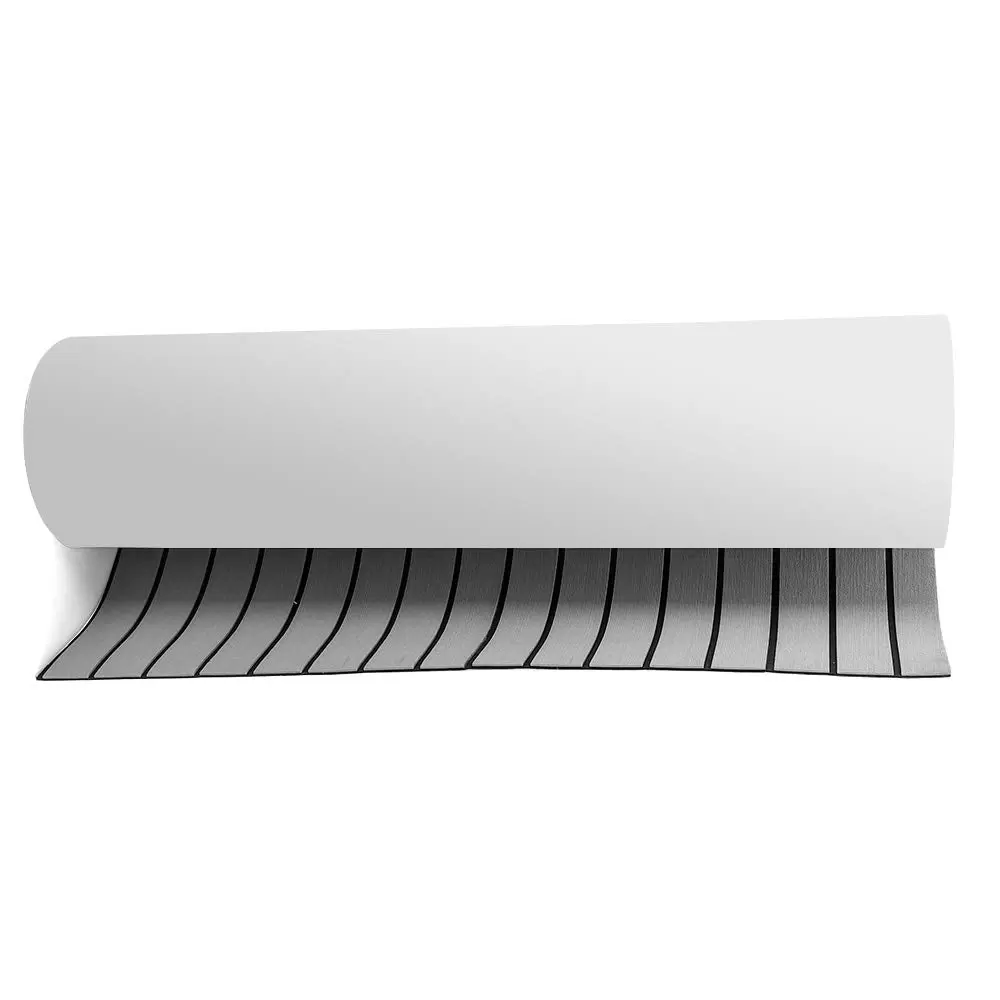 CNCEST Eva Schaum Teak Bodenbelag Deluxe Marine Fußboden Selbstklebend Matte Deck Teppich (240x90x0.6cm)