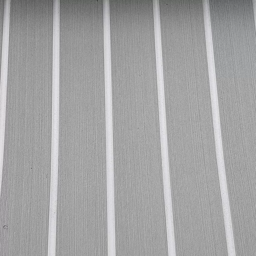 94,5 '' x 35,4 '' Eva Foam Teak Bodenmatte Selbstklebend Boot