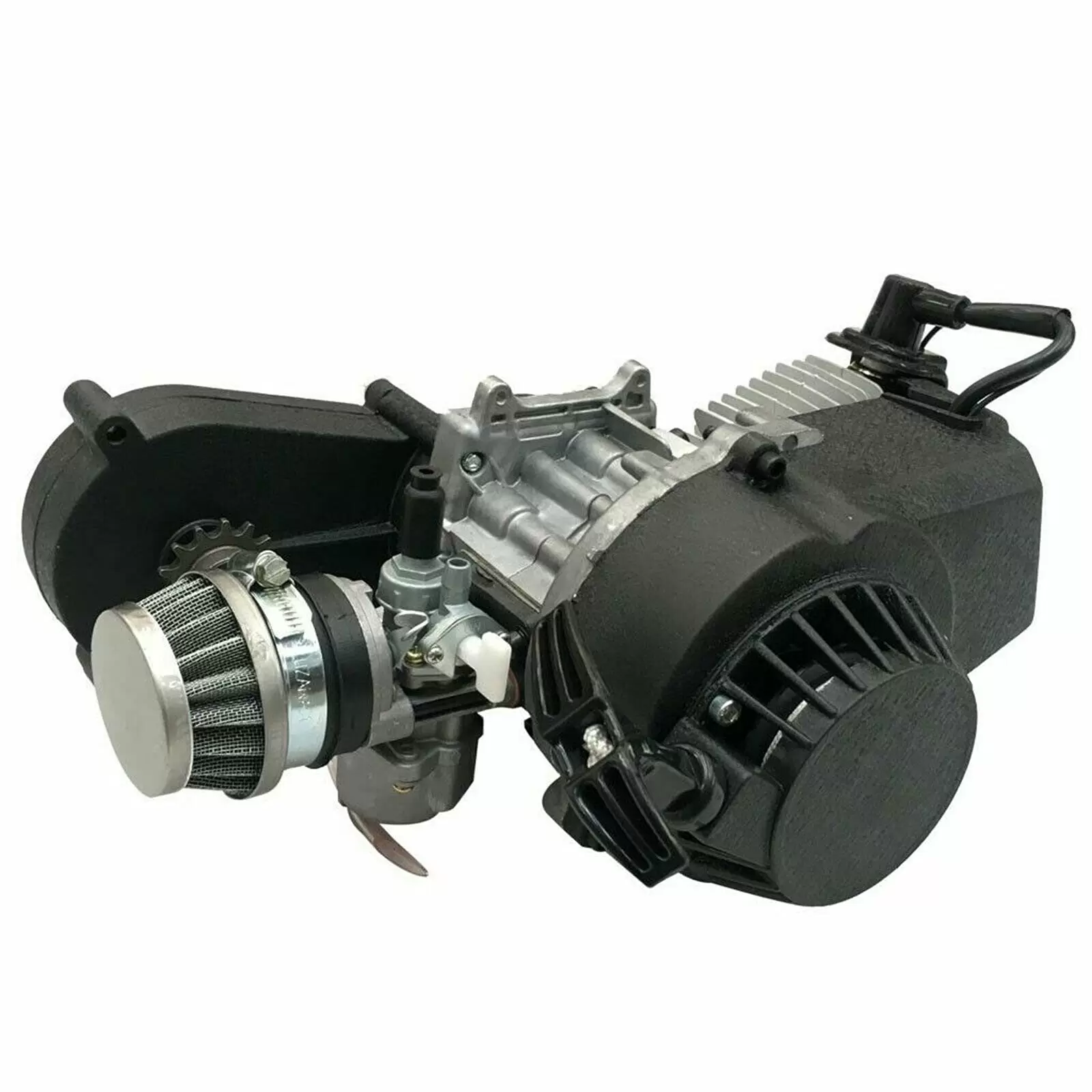 49CC 2-Takt-Motor-Fahrrad-Umrüstsatz Start Engine Motor Kit für Pocket Mini Dirt Bike Scooter