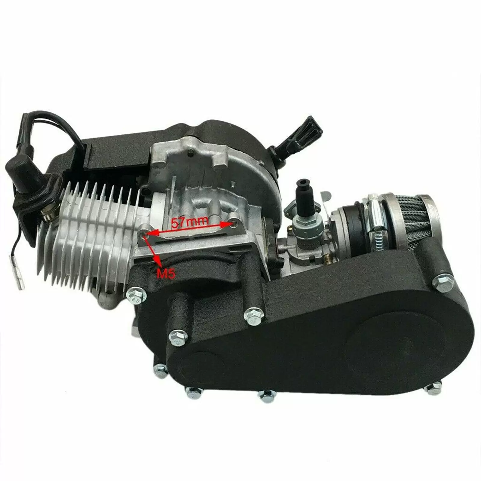 49CC 2-Takt-Motor-Fahrrad-Umrüstsatz Start Engine Motor Kit für Pocket Mini Dirt Bike Scooter 49CC 2-Takt-Motor-Fahrrad-Umrüstsatz Start Engine Motor Kit für Pocket Mini Dirt Bike Scooter