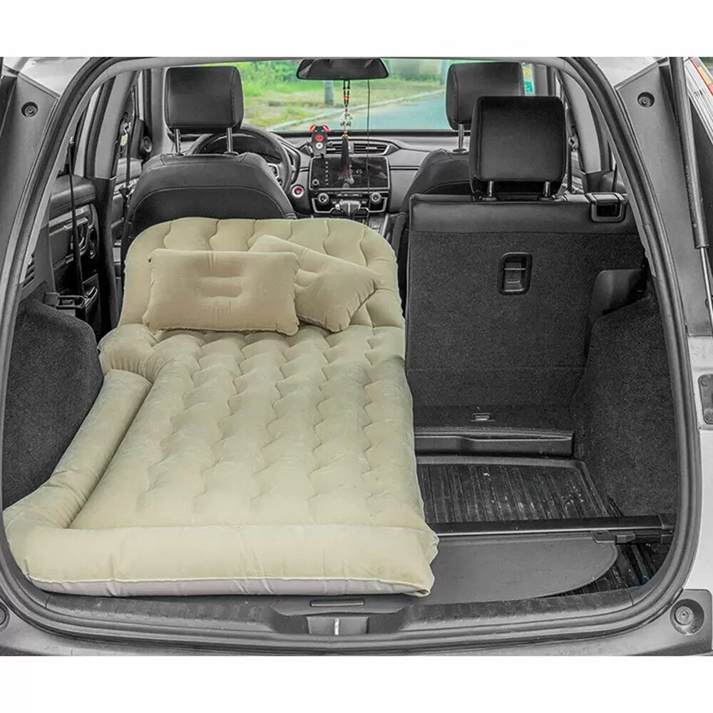 Auto Luftmatratze Aufblasbare Matratze PVC Matratze (Beige) Auto Luftmatratze Aufblasbare Matratze PVC Matratze (Beige)
