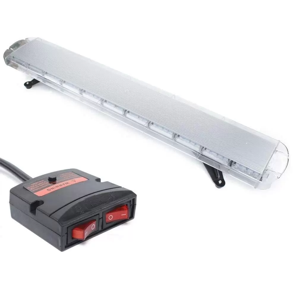 CNCEST 51" 96 LED Warnleuchte Lichtbalken Dach Emergency Flash-Strobe-Arbeits-Licht