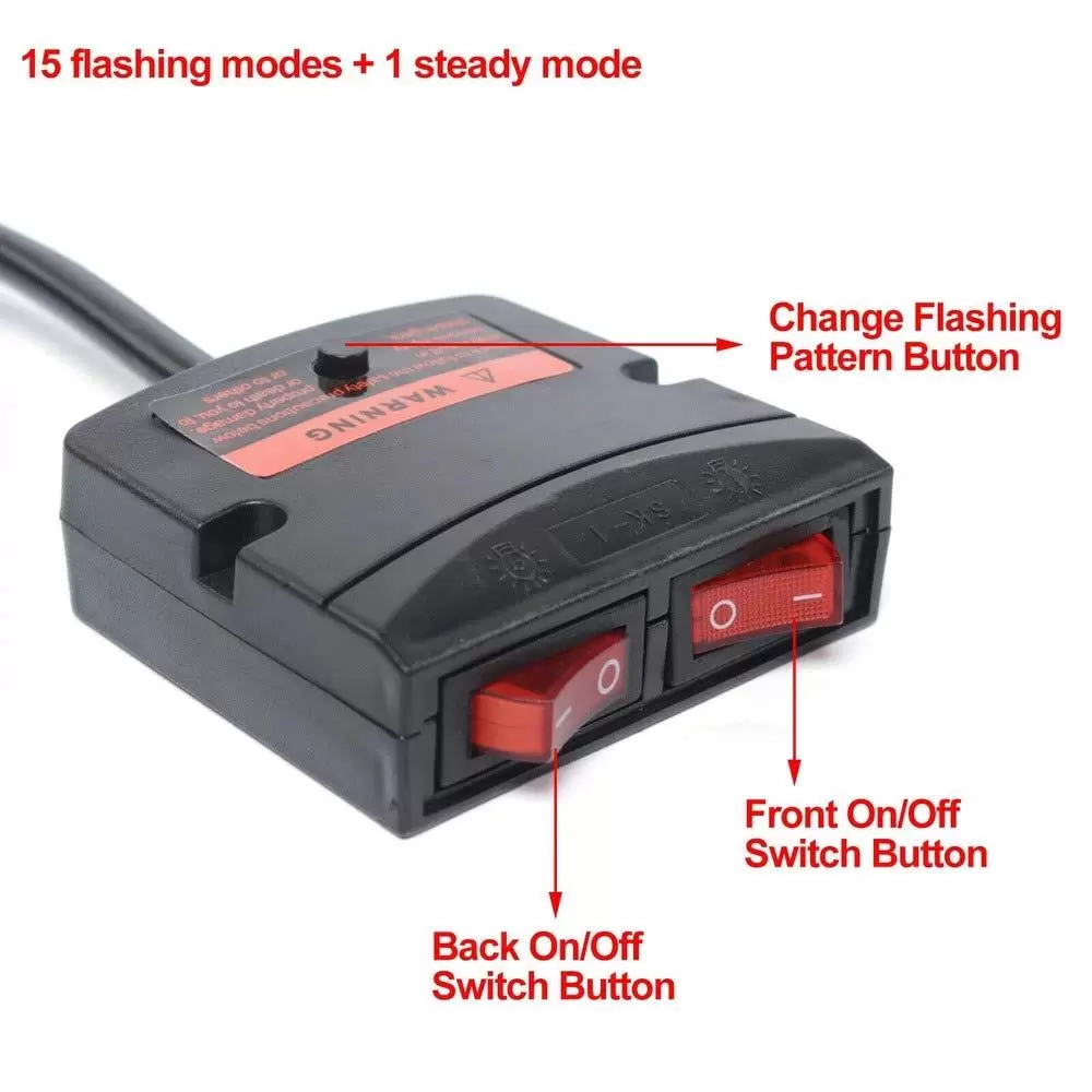 CNCEST 51" 96 LED Warnleuchte Lichtbalken Dach Emergency Flash-Strobe-Arbeits-Licht CNCEST 51" 96 LED Warnleuchte Lichtbalken Dach Emergency Flash-Strobe-Arbeits-Licht