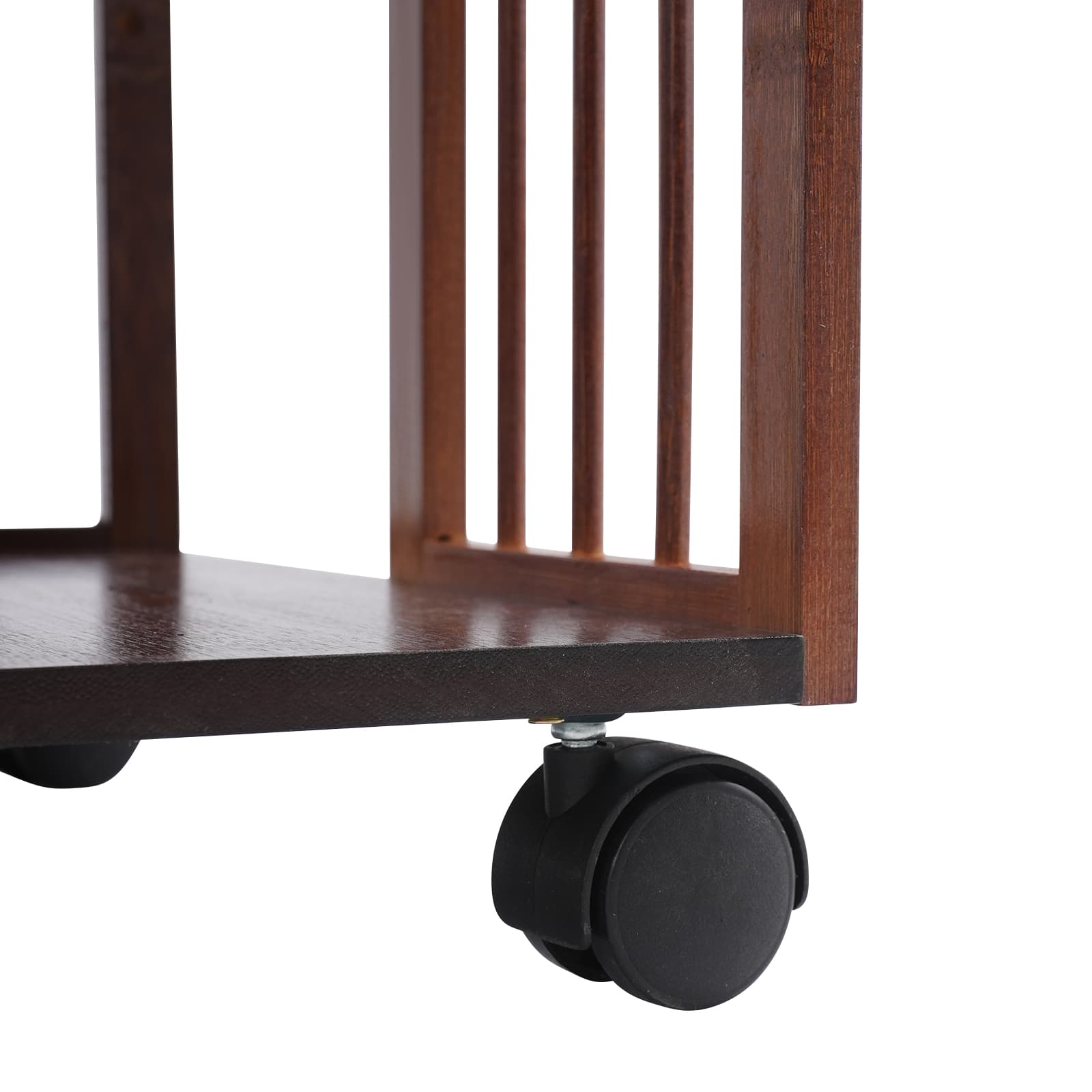 Draaibare boekenplank met 6 lagen - donkere kleur, draaibare boekenplank met 6 lagen, boekenrek, staande draaibare boekenkast Draaibare boekenplank met 6 lagen - donkere kleur, draaibare boekenplank met 6 lagen, boekenrek, staande draaibare boekenkast