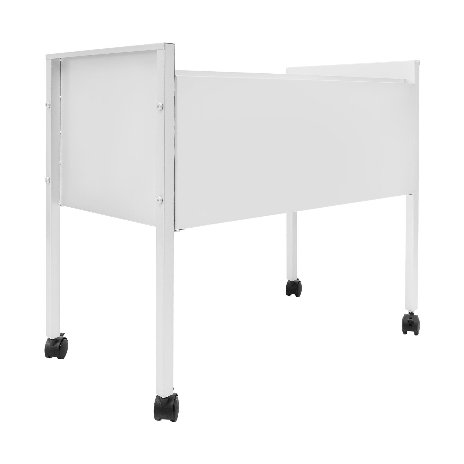 Rollbarer Aktenschrank, Rollbarer Aktenwagen für Hängeregistraturen, Hängeregistraturwagen mit 80 Fächern - Silber Rollbarer Aktenschrank, Rollbarer Aktenwagen für Hängeregistraturen, Hängeregistraturwagen mit 80 Fächern - Silber