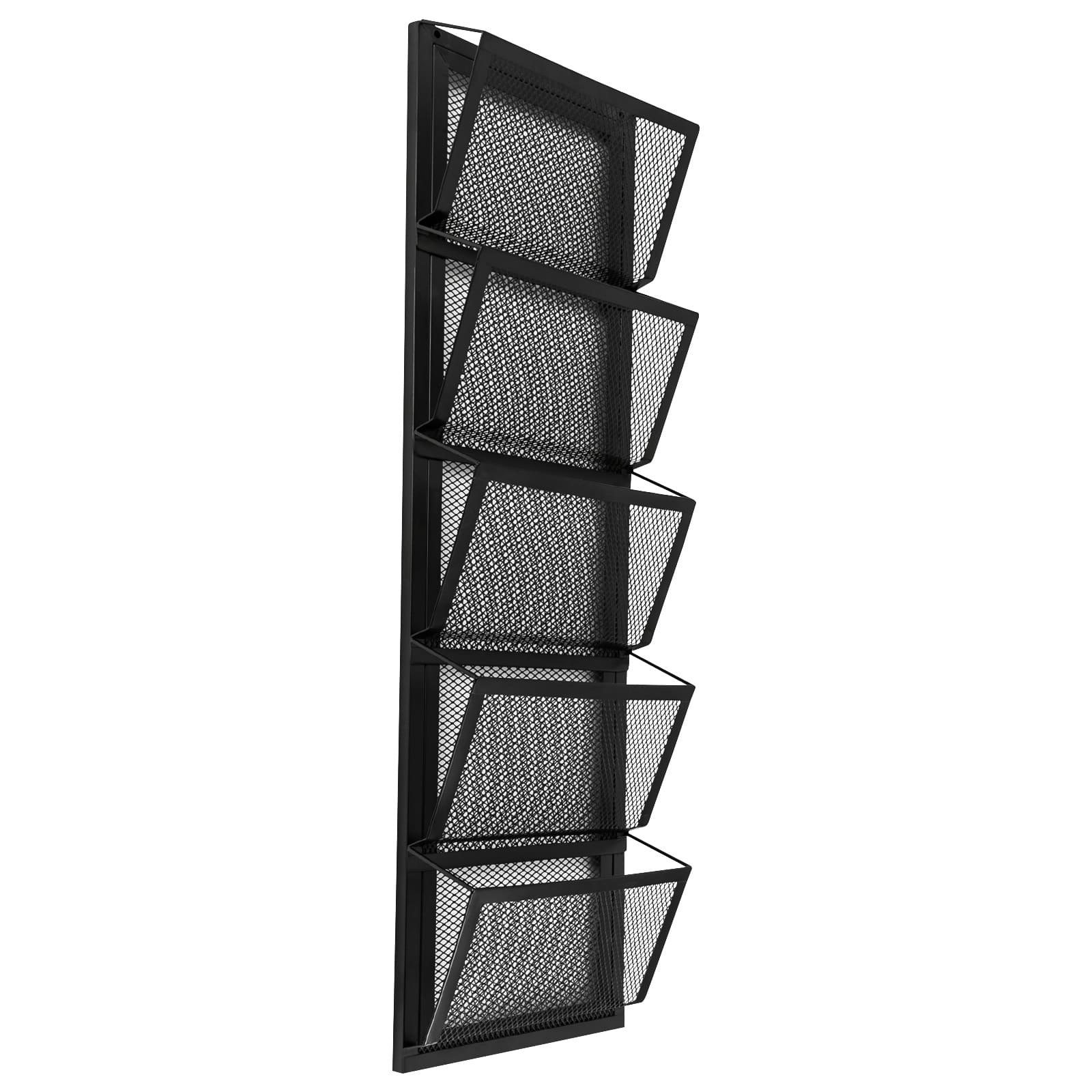 An der Wand montierter Aktenständer, Postständerhalter, Wandbehangkorb An der Wand montierter Aktenständer, Postständerhalter, Wandbehangkorb