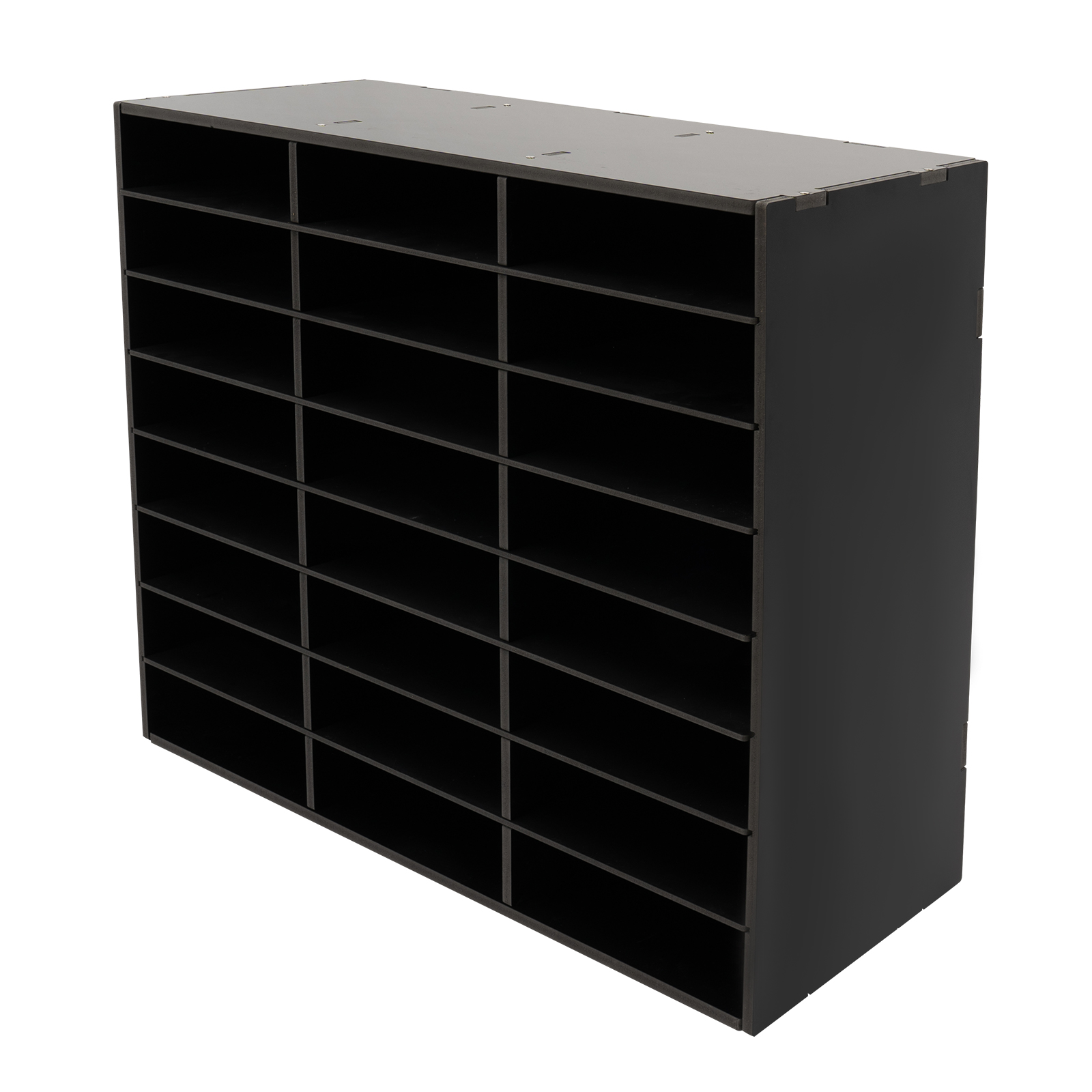 Literatur-Organizer, Schreibtisch-Aktenhalter, Büro-Mailbox zum Organisieren von Schüleraufgaben, Büchern, Zeitschriften und Akten, Schwarz