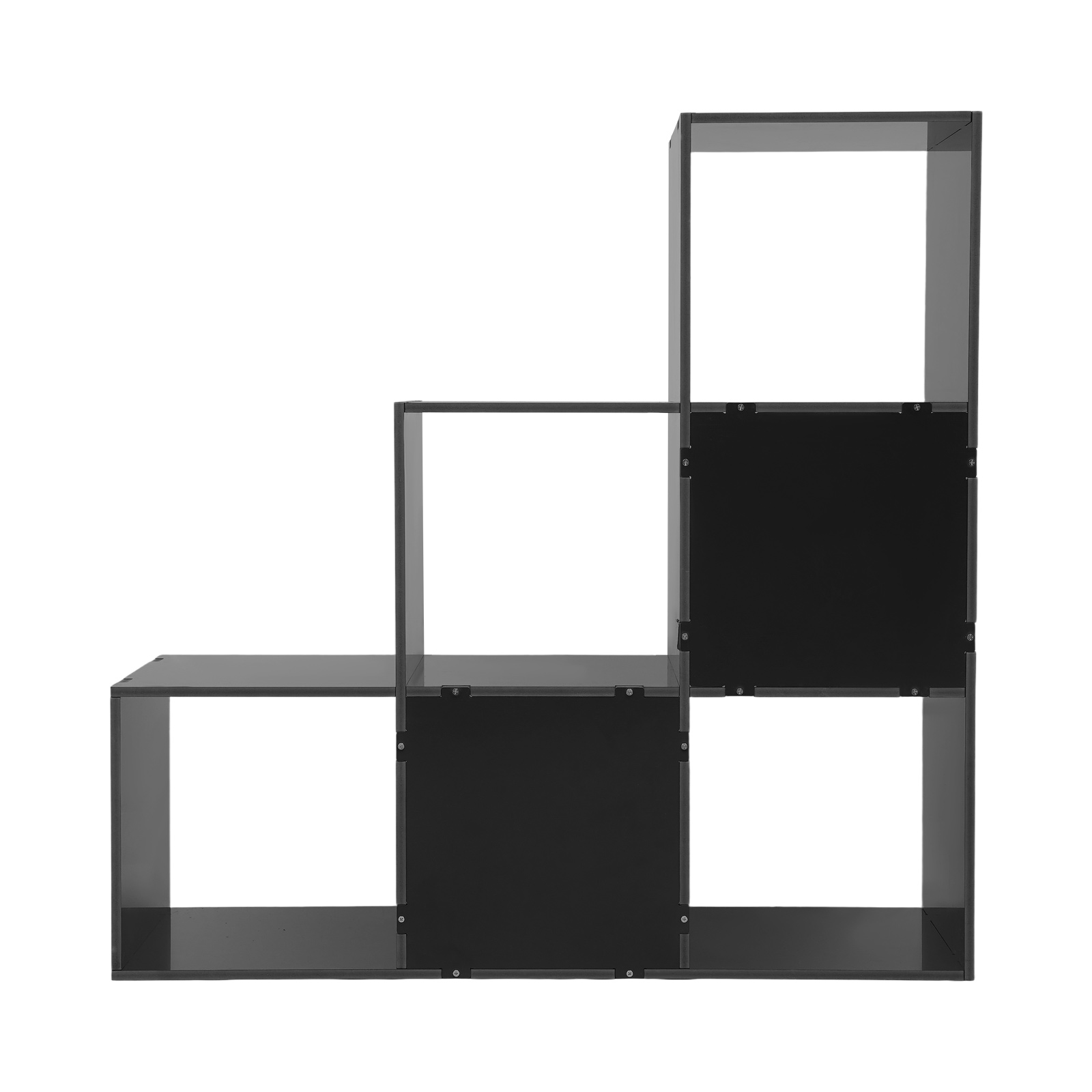 L-Shaped Storage Bookcase, 6-cube L-Shaped Corner Shelf for Home/Office ...