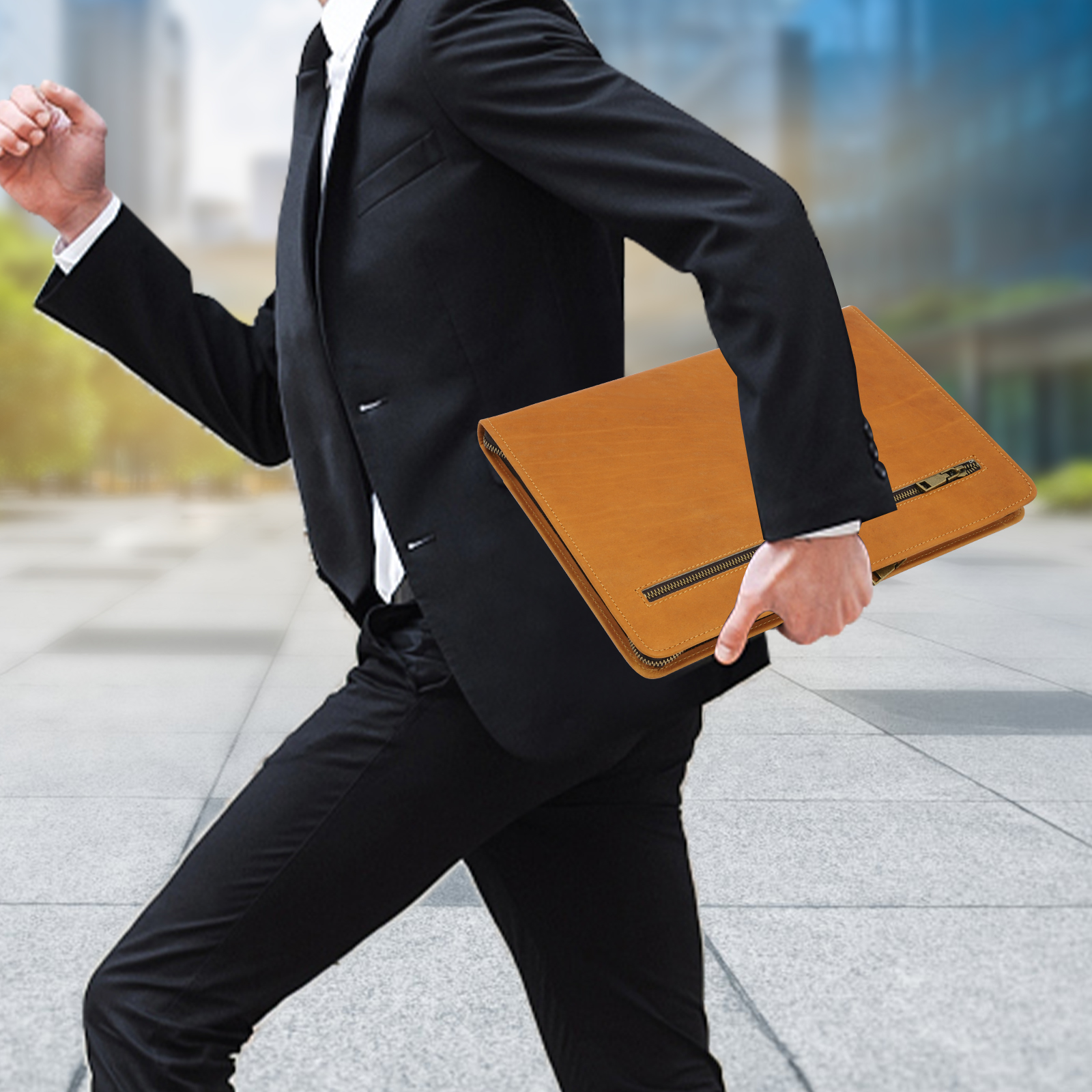 Professioneller Business Organizer für A4 Brief/Notizblock Geschenk für Männer für Geschäftsreisen Pendeln Braun Professioneller Business Organizer für A4 Brief/Notizblock Geschenk für Männer für Geschäftsreisen Pendeln Braun