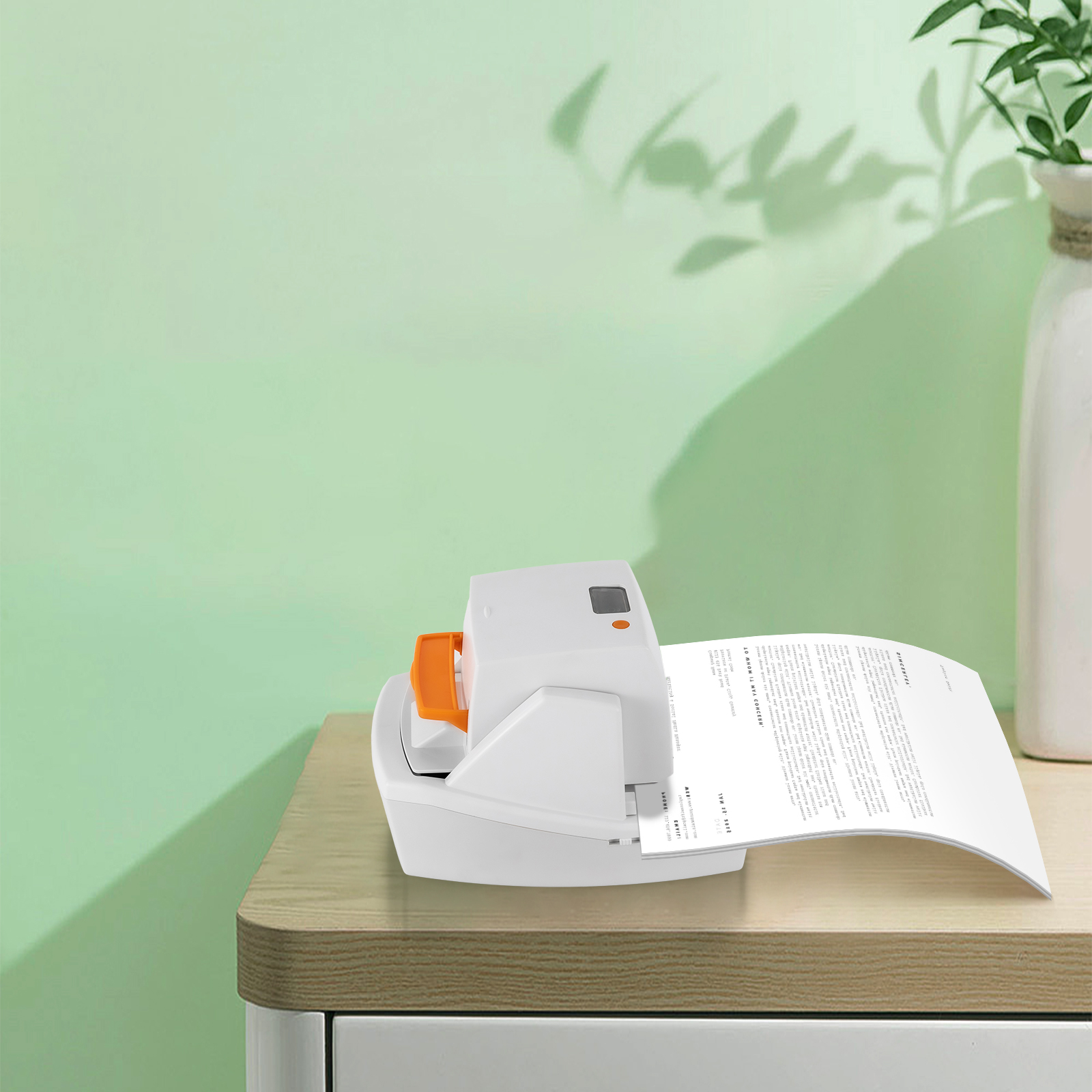 Robuster elektrischer Hefter, automatischer Flachhefter, 70 Blatt, leise, kein Stau, fürs Büro (weiß) Robuster elektrischer Hefter, automatischer Flachhefter, 70 Blatt, leise, kein Stau, fürs Büro (weiß)