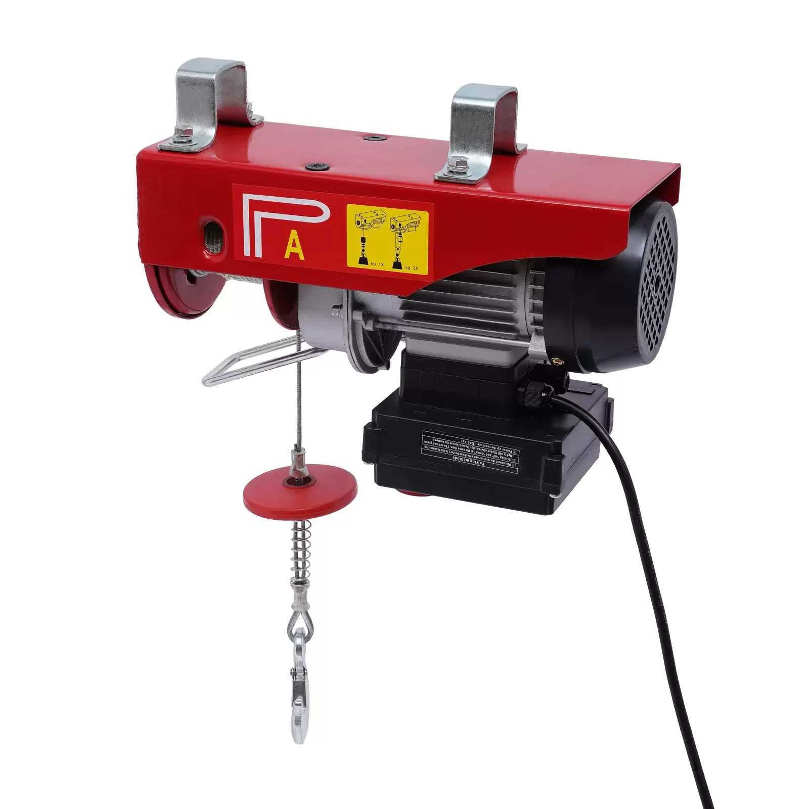 Seilhebezug,440LBS Elektro-Hebezeug mit drahtloser Fernbedienung und Slings Elektrowinde
