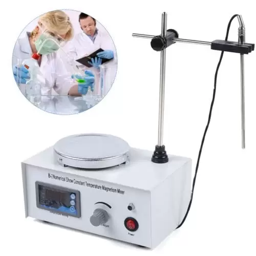 Digital Magnetrührer Heizung Heizplatte RT-100C Laborgeräte Magnetische Mixer Stirrer