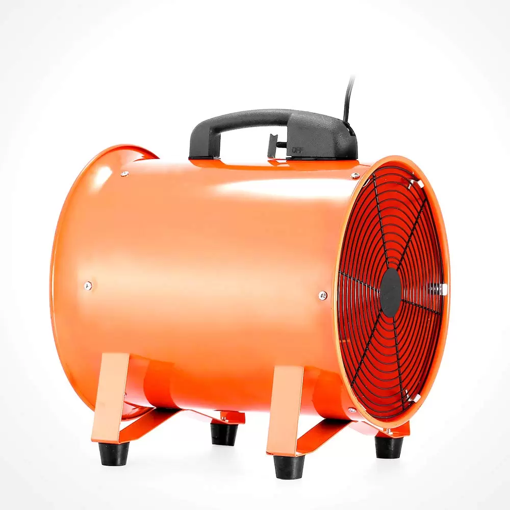 Gebläse Lüfter Industrie Extraktor Tragbarer Ventilator 2800 r/min Axial Tragbarer Ventilator für Werkstatt Absaugung mit 10 m PVC-Kanal Gebläse Lüfter Industrie Extraktor Tragbarer Ventilator 2800 r/min Axial Tragbarer Ventilator für Werkstatt Absaugung mit 10 m PVC-Kanal