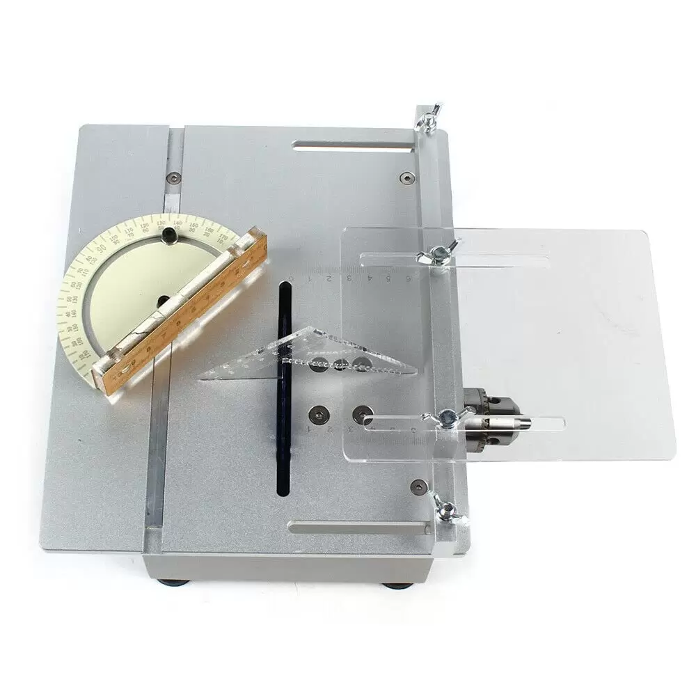 Tischkreissäge 96W Tisch Schneidemaschine Mini Tischsäge Kreissäge DIY Holzbearbeitung Tischkreissägen