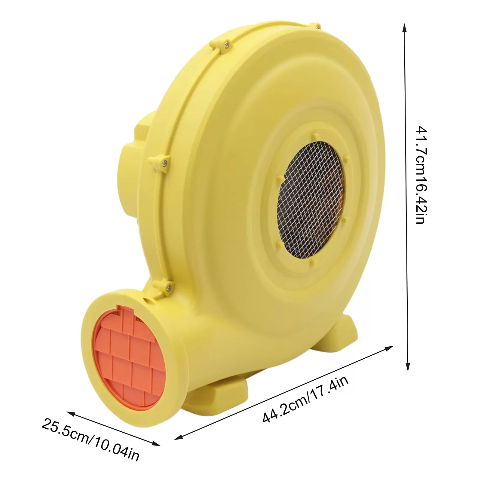 Hüpfburg Gebläse Luftgebläse 950W, Elektrisch Turbogebläse Druckgebläse Lüfter Radialgebläse für Schlauchboote Hüpfburg Gebläse Luftgebläse 950W, Elektrisch Turbogebläse Druckgebläse Lüfter Radialgebläse für Schlauchboote