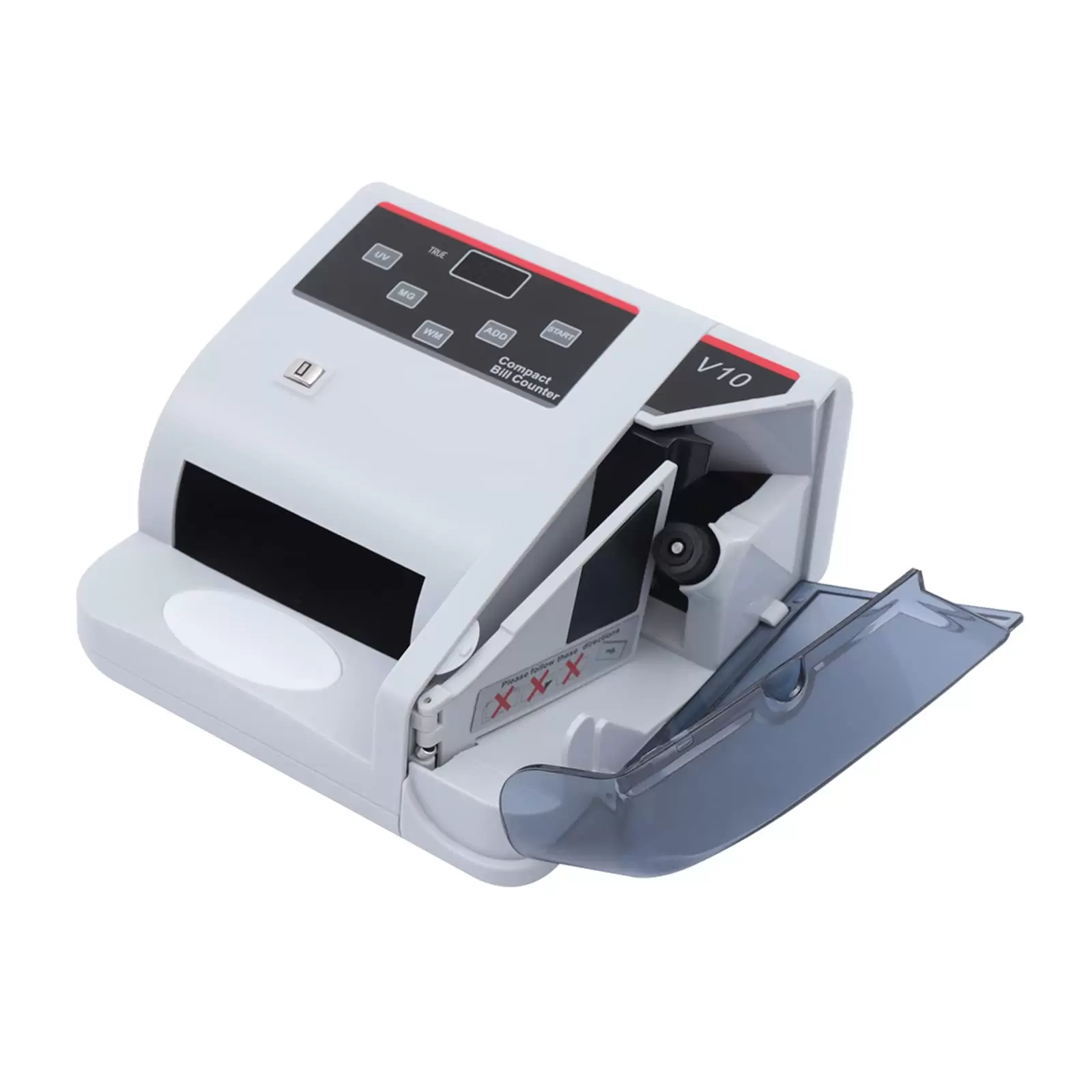 Tragbarer Geldzähler Falschgelderkennung 600pcs/min Banknotenzähler Mehrwährungs-Zählmaschine 100-240V mit LED Anzeige Tragbarer Geldzähler Falschgelderkennung 600pcs/min Banknotenzähler Mehrwährungs-Zählmaschine 100-240V mit LED Anzeige