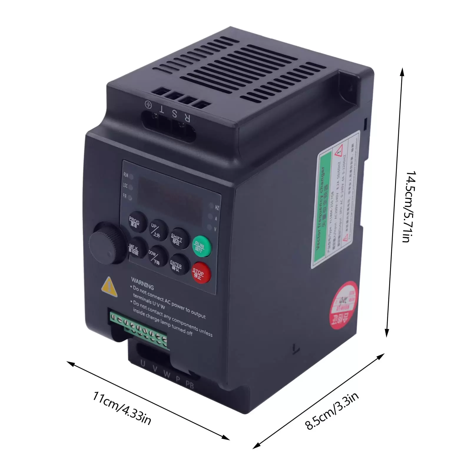 CNCEST 220V- AC Einphasen-Frequenzumrichter Geregelte Wechselrichter für Spindelmotor CNCEST 220V- AC Einphasen-Frequenzumrichter Geregelte Wechselrichter für Spindelmotor