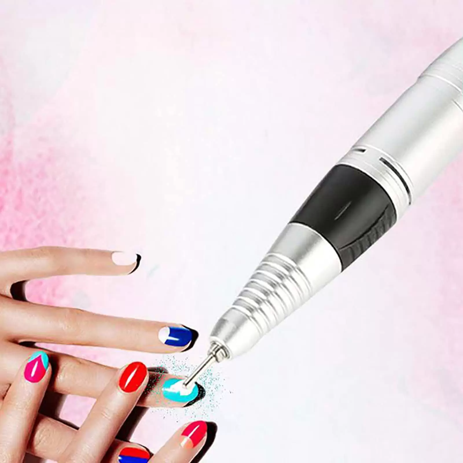 Elektrisch Nagelfeilen - Nagelfräser mit Staubsammler 30000UPM Pediküre Maniküre Elektrisch Nagelfeilen - Nagelfräser mit Staubsammler 30000UPM Pediküre Maniküre