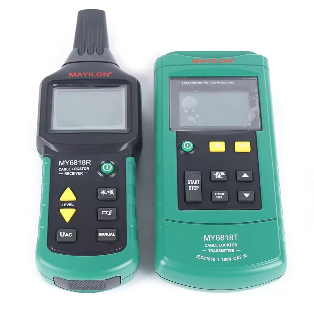 Kabeltester Ortungsgerät - AC/DC 35-400 Digital Prüfvorrichtung, mit mit Sender & Empfänger Kabeltester Ortungsgerät - AC/DC 35-400 Digital Prüfvorrichtung, mit mit Sender & Empfänger