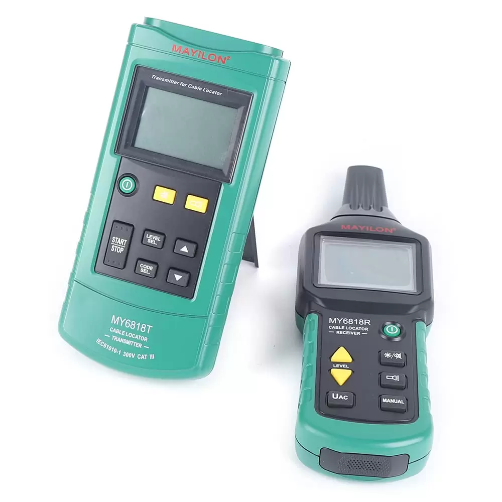 Kabeltester Ortungsgerät - AC/DC 35-400 Digital Prüfvorrichtung, mit mit Sender & Empfänger Kabeltester Ortungsgerät - AC/DC 35-400 Digital Prüfvorrichtung, mit mit Sender & Empfänger