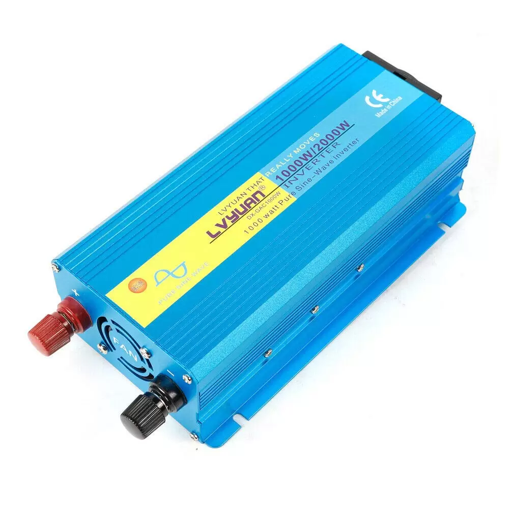 12V-230V 1000W/2000W Spannungswandler Reiner Sinus Wechselstrom Wechselrichter 12V-230V 1000W/2000W Spannungswandler Reiner Sinus Wechselstrom Wechselrichter