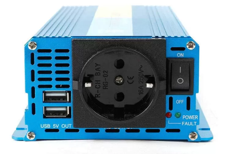 12V -230V 1000W/2000W Spannungswandler Reiner Sinus Wechselstrom Wechselrichter