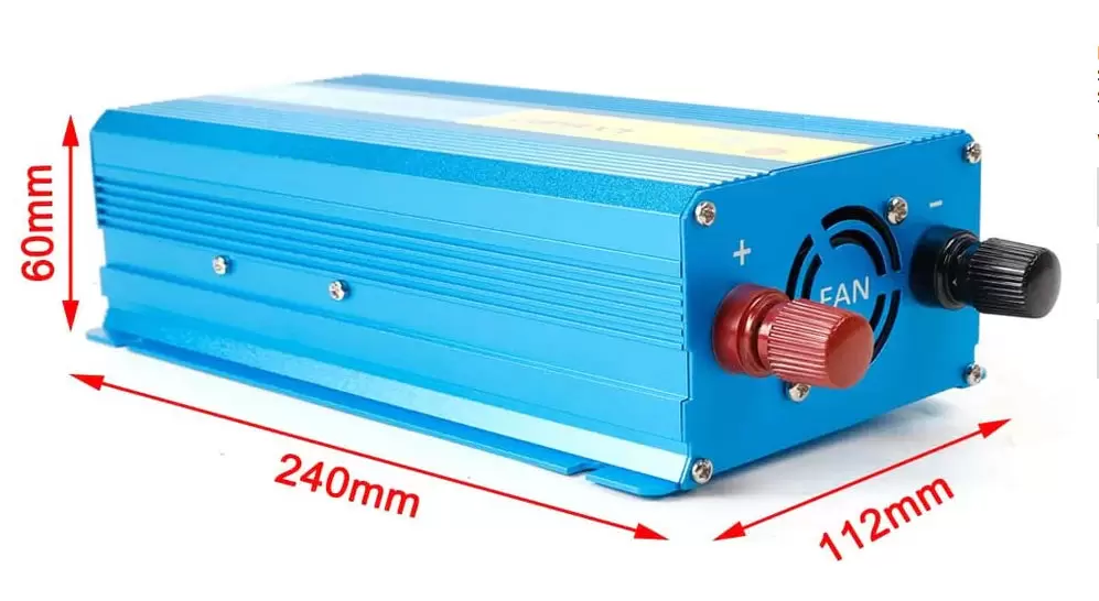 12V -230V 1000W/2000W Spannungswandler Reiner Sinus Wechselstrom Wechselrichter