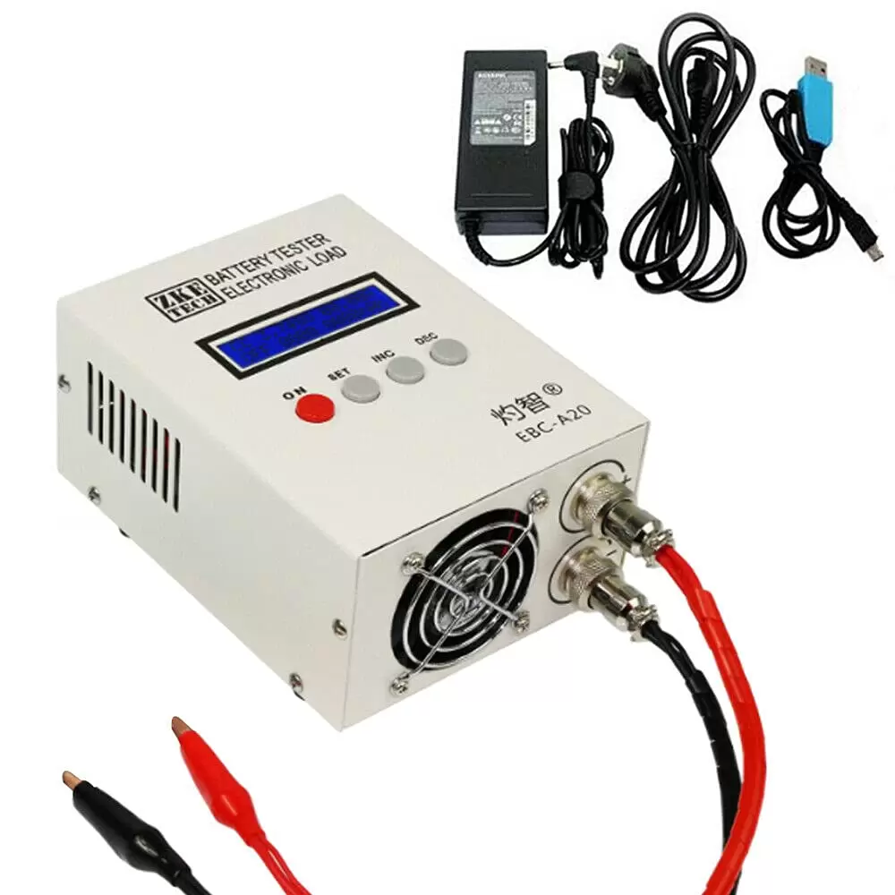 EBC-A20 Batterietester 5A Ladung 20A Elektronische Last Battery Tester Power für mobile Akku Kapazität