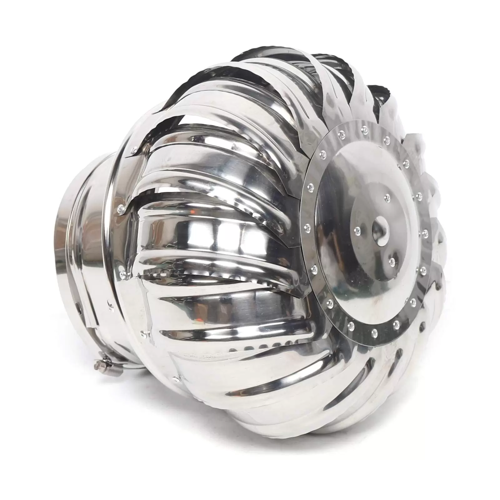 CNCEST Drehend Schornstein Ventilator Dachventilator Edelstahl Schornsteinaufsatz Regenhut CNCEST Drehend Schornstein Ventilator Dachventilator Edelstahl Schornsteinaufsatz Regenhut