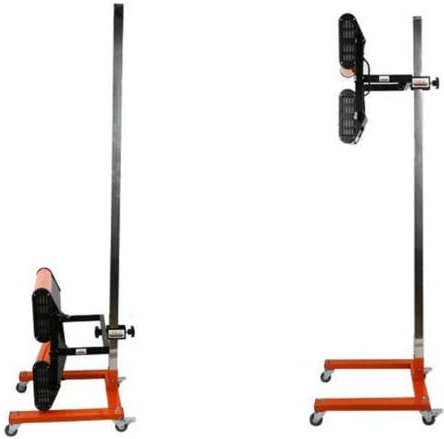 2X1000W Infrarot Heizstrahler Mobiler IR Heizstrahler Lacktrockner Infrarotstrahler Infrarotwärme Trockenlampe mit Halterung