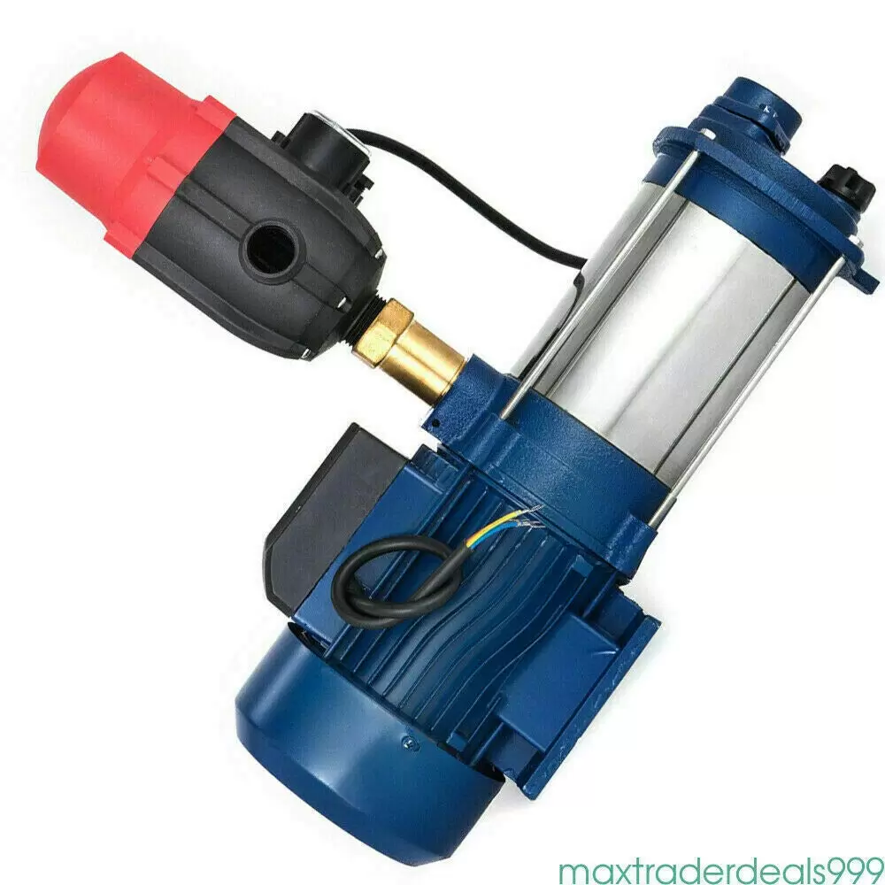 2500W 3000L/H Gartenpumpe Kreiselpumpe Hauswasserwerk Zentrifugal