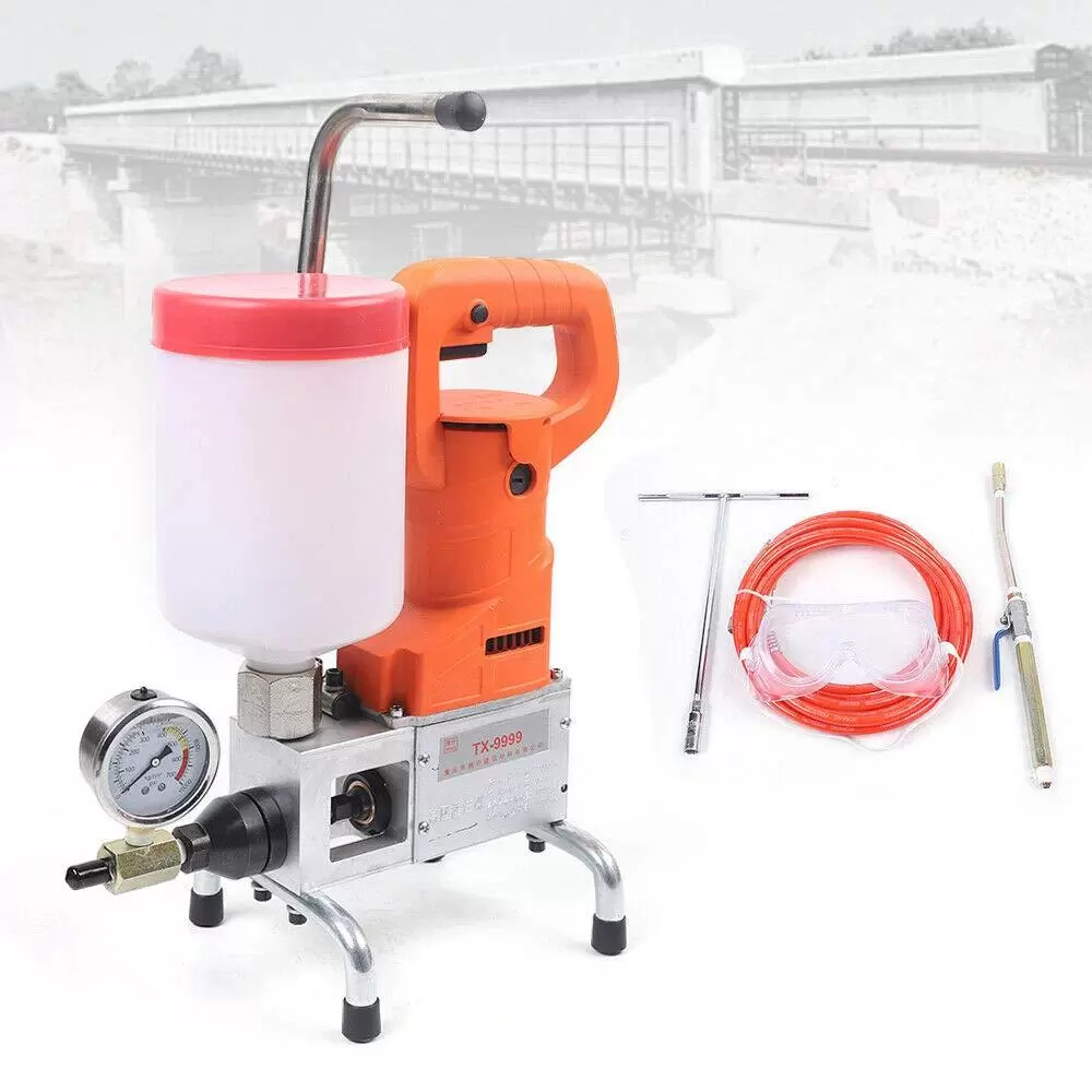 720W 10000pai Hochdruck Fußbodenfugen Injektionsmaschine für Betonrisse Leckage Reparatur