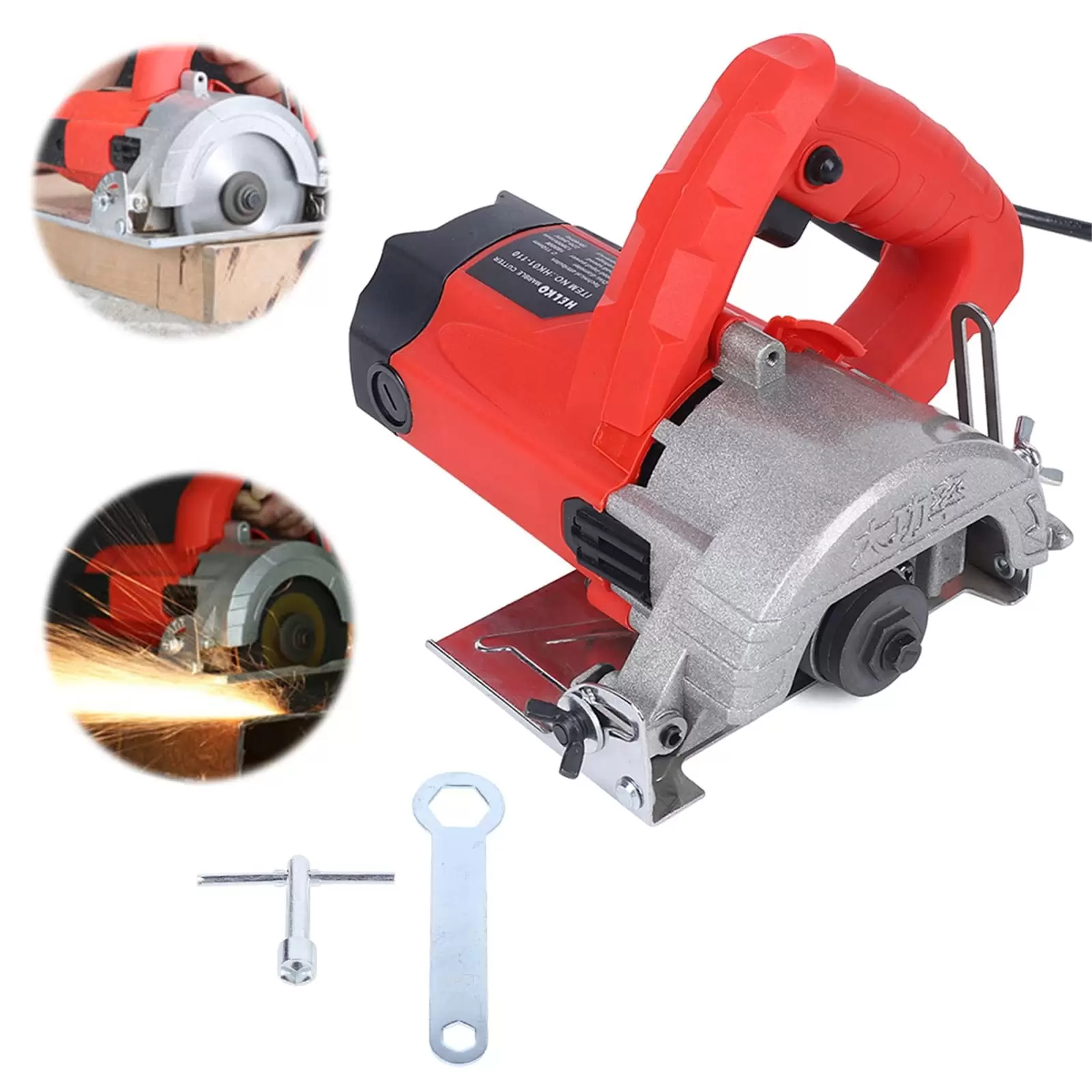 Elektrische Steintrennmaschine Handheld Holz Keramik Fliesen Schneidemaschine Tragbare Fliesenschneider