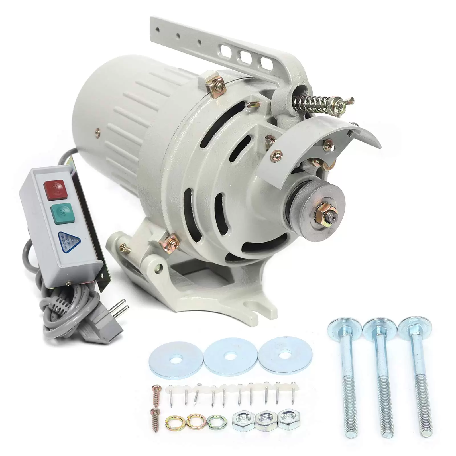 Elektrischer Nähmaschinenmotor Industrienähmaschinen 220V 250W Kupplungs motor 2850 RPM