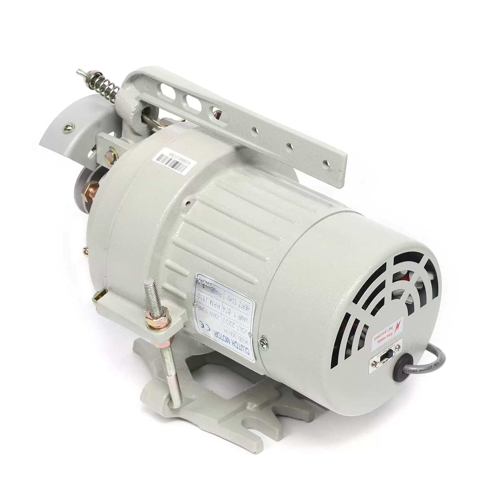 Elektrischer Nähmaschinenmotor Industrienähmaschinen 220V 250W Kupplungs motor 2850 RPM Elektrischer Nähmaschinenmotor Industrienähmaschinen 220V 250W Kupplungs motor 2850 RPM