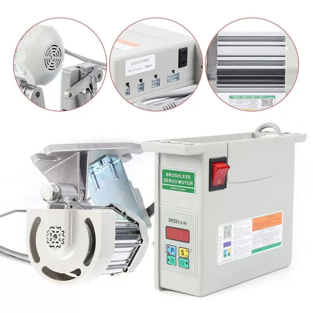 220V 750w Industrie nähmaschine Servomotor 220V 750w Industrie nähmaschine Servomotor